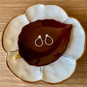 Sterling Silver (925) Teardrop Stud Earrings